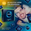 MY.SIZE Classic Kondome 53 mm – 36 Stück – Maßkondome aus Produktbild-Vorschau 2
