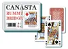 Canasta společenská hra - karty 108ks v plastové krabičce Náhled obrázku produktu 1