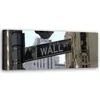 Leinwandbild Wall Street 90x30 Feeby Grau bild für die wand Produktbild-Vorschau 1