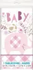 Tischdecke PVC Elefant Floral Pink ca.137x213cm Produktbild-Vorschau 1