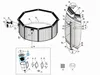 Bestway Hydrium Pool Skimmer-Schmutzkorb Produktbild-Vorschau 3