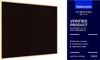 Bacheca in sughero nero (cornice in legno) 100x80 cm Anteprima dell’immagine prodotto 2