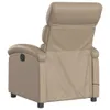 vidaXL Massagesessel Elektrisch Cappuccino-Braun Kunstleder Produktbild-Vorschau 5