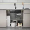 60x45cm Granitspüle Schwarz Küchenspüle Siphon Einbauspüle Produktbild-Vorschau 6