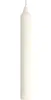 Papstar Kronkerzen Ø 2,2 cm · 20 cm weiß aus 100 % Stearin, Produktbild-Vorschau 2