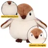 Mascotte coccolone passero marrone 12 cm Anteprima dell’immagine prodotto 1