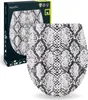 'aquaSu® WC-Sitz mit Motiv Schlangenhaut | Toilettendeckel Produktbild-Vorschau 1