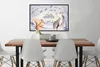 MuchoWow® Gerahmtes Poster Schnee - Winter - Tiere 90x60 cm Produktbild-Vorschau 2