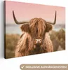 MuchoWow® - Leinwandbilder - Kuh - Schottischer Highlander Produktbild-Vorschau 1