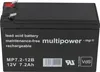 BLEI AKKU BATTERIE 12V 7,2Ah kompatibel GEL 7,0Ah 7Ah für Produktbild-Vorschau 4