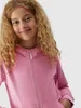 4F Kinder-Kapuzenjacke, Baumwolle, Pink, Gr. 164, für Produktbild-Vorschau 4