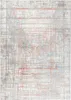 A flat lay image of a rug with a distressed abstract pattern. Anteprima dell’immagine prodotto