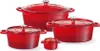 HENDI Emaillierter Gusseisentopf, 4,4L, Rot, Produktbild-Vorschau 7