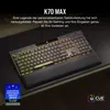 Corsair K70 MAX RGB Gaming-Tastatur mit anpassbaren Produktbild-Vorschau 10