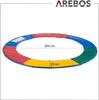 AREBOS Trampolin Randabdeckung Ø 244 cm Bunt | UV-beständig Produktbild-Vorschau 4
