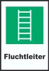Fluchtleiter A0 Rückseite selbstklebend Schild Produktbild-Vorschau 1