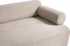 BELIANI 2-Sitzer Sofa Beige Bouclé Gepolstert mit Schwarzem Produktbild-Vorschau 9