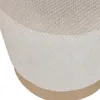 Tabouret Islen avec pied pivotant, bouclé beige Voir les images du produit 3
