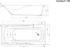 Rechteck Whirlpool Centauri 190x90 rechts  Germany 18 Düsen Produktbild-Vorschau 9
