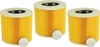 vhbw 3 Faltenfilter kompatibel mit Kärcher A 2554 Me, A Produktbild-Vorschau 1