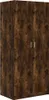 A full-shot image of a wooden wardrobe with two doors. Náhľad obrázku produktu