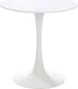 Gilde Tisch, rund, MDF, Metall, weiß, VE 1, H. 72,5 cm, D. Produktbild-Vorschau 1