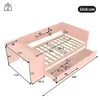 Multifunktionales Holzbett mit Schreibtisch und Stauraum, Produktbild-Vorschau 2