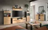 Kastensysteem Caserta, eikenhoutdecor, grijs. Productafbeelding-voorbeeld 7