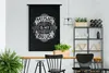 MuchoWow® Wandteppich Wandbehang Musik - Retro - Zitat Produktbild-Vorschau 3