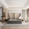 EVELYN Polsterbett mit Bettkasten 180x200 cm Ascot Pearl Produktbild-Vorschau 5