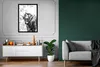 MuchoWow® Gerahmtes Poster Schottischer Highlander mit Produktbild-Vorschau 5