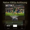 Beamer mit WiFi, Bluetooth, 100 Zoll Projektionsleinwand, Produktbild-Vorschau 2
