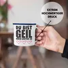 Trendation - Du Bist Geil Mach Weiter So - Lustige Emaille Produktbild-Vorschau 2