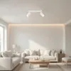 MasterLED stropný reflektor LED GU10 biely matný otočný Náhľad obrázku produktu 4