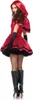 Gothic Rotkäppchen Mini-Kostümkleid für Halloween & Produktbild-Vorschau 2