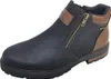 A single black and brown boot is shown against a white background. Produktbild-Vorschau
