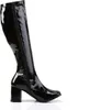 Schmalschaft Stiefel Stretchlack schwarz Schuhgröße: 36 Produktbild-Vorschau 6