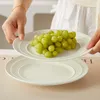 Keramik Teller Set 4-teilig Ø21,4 cm mit Matt-Glasur, Produktbild-Vorschau 3
