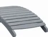 Silla de jardín gris de madera maciza de acacia (vidaXL) Vista previa de la imagen del producto 6