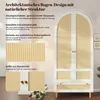 Flieks Rattan Eckkleiderschrank mit Kleiderstange, Produktbild-Vorschau 6
