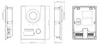 Dahua Technology VTO2202F-P-S3, H.264, H.265, 2 MP, CMOS, Produktbild-Vorschau 3