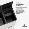 Klarstein 40 L odpadkový kôš s moderným dizajnom s 2x20 L Náhľad obrázku produktu 4
