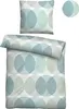 Biberna Bettwäsche blau 1x 135x200 cm + 1x 80x80 cm Produktbild-Vorschau 6