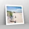 Poster - Poster ohne Rahmen - Mrzezyno Strand Meer - 50x50 Produktbild-Vorschau 7