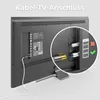 deleyCON MK280, 5 m, TV plug, TV socket, Weiß Produktbild-Vorschau 5