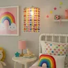Hängeleuchte, Kristalle, bunt, Durchmesser 22,5 cm Produktbild-Vorschau 3