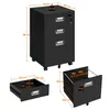 Yaheetech Mobiler Aktenschrank Rollcontainer mit 3 Produktbild-Vorschau 4