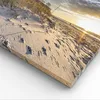 Bild auf Leinwand - Leinwandbild - 4 Teile - Sand Gras Meer Produktbild-Vorschau 5