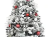 Dekorierter künstlicher Weihnachtsbaum mit 213 Ornamenten Produktbild-Vorschau 3