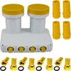 GM Monoblock QUAD LNB 0,1 dB Astra + Hotbird für 4 Produktbild-Vorschau 1